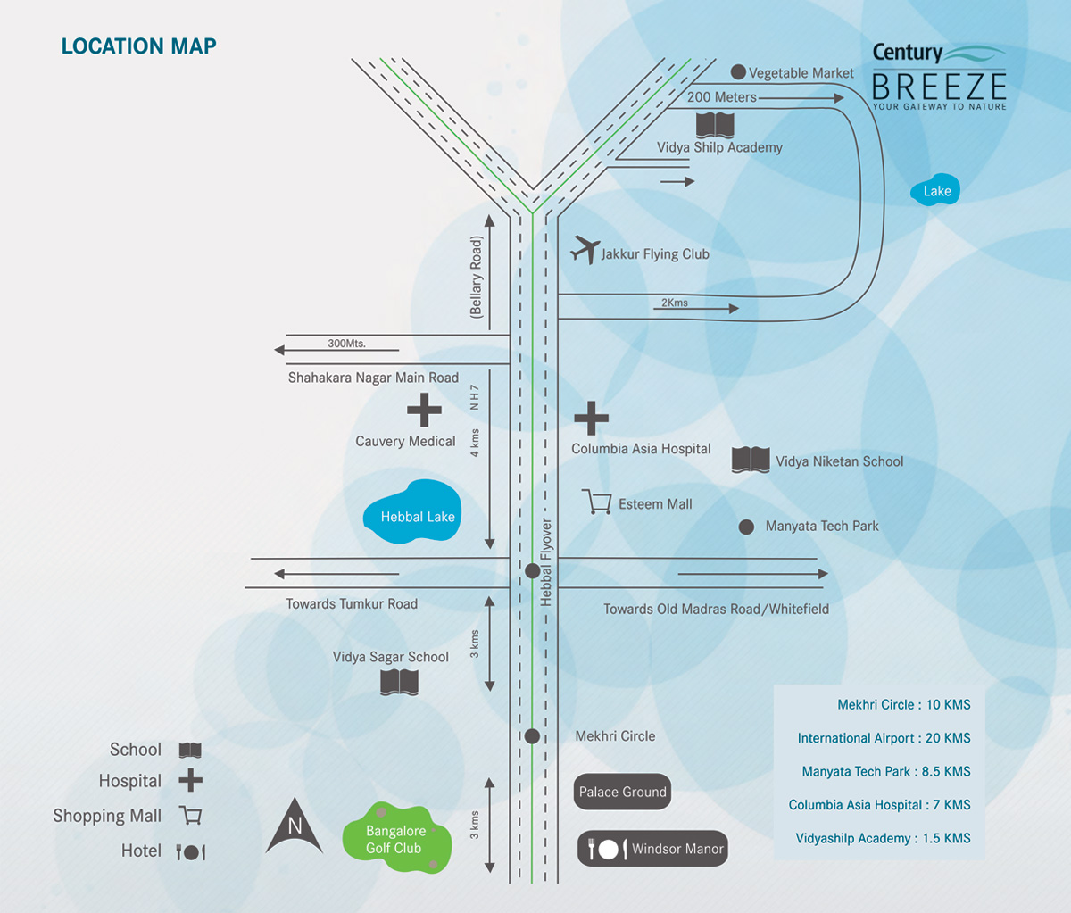 Century Breeze Location Map